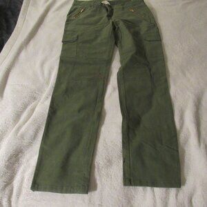 Justice Green Pants  Size 18   NWT